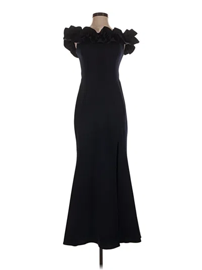 Pre-owned Xscape Cocktail Dress In Black