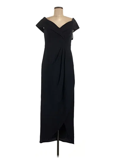 Pre-owned Xscape Cocktail Dress In Black