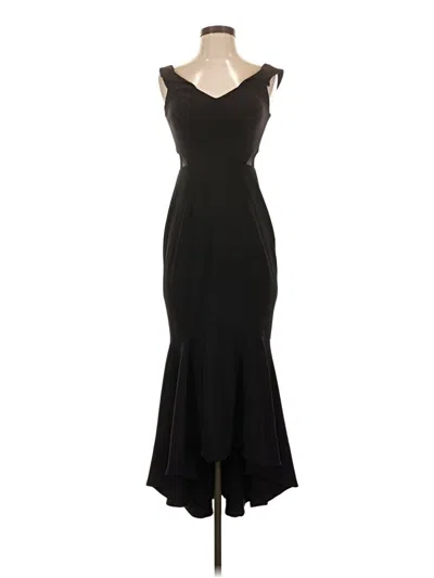 Pre-owned Xscape Cocktail Dress In Black