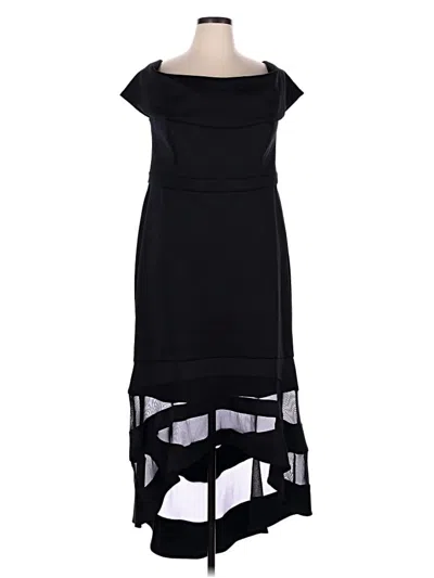 Pre-owned Xscape Cocktail Dress In Black