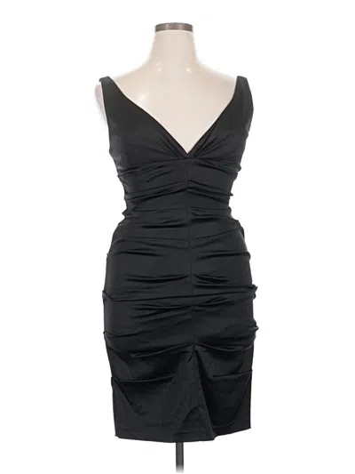 Pre-owned Xscape Cocktail Dress In Black