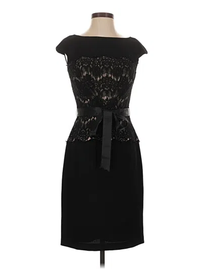 Pre-owned Xscape Cocktail Dress In Black