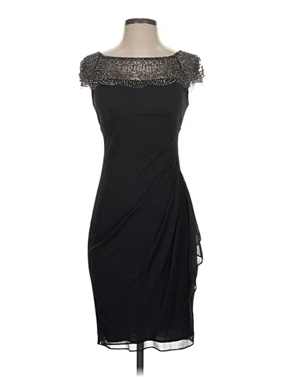 Pre-owned Xscape Cocktail Dress In Black