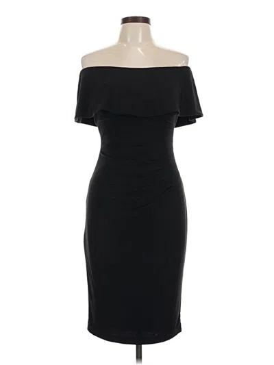 Pre-owned Xscape Cocktail Dress In Black