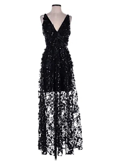 Pre-owned Xscape Cocktail Dress In Black