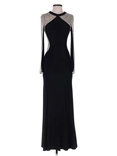 Pre-owned Xscape Cocktail Dress In Black