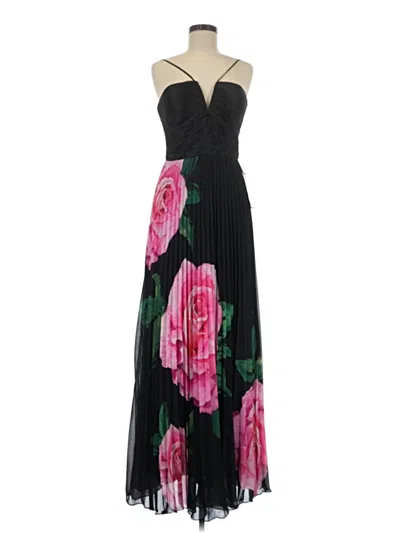 Pre-owned Xscape Cocktail Dress In Black