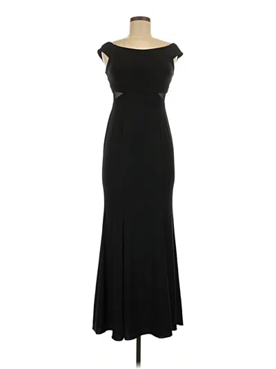 Pre-owned Xscape Cocktail Dress In Black