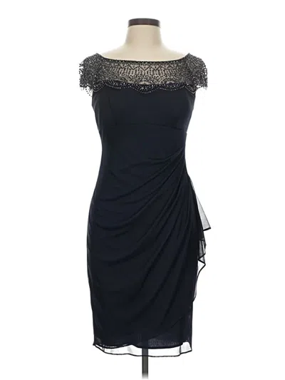 Pre-owned Xscape Cocktail Dress In Black