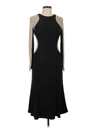 Pre-owned Xscape Cocktail Dress In Black