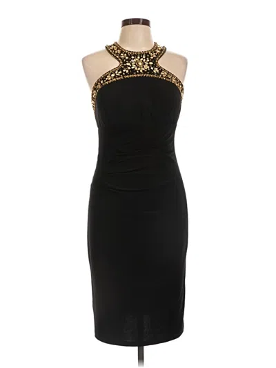 Pre-owned Xscape Cocktail Dress In Black