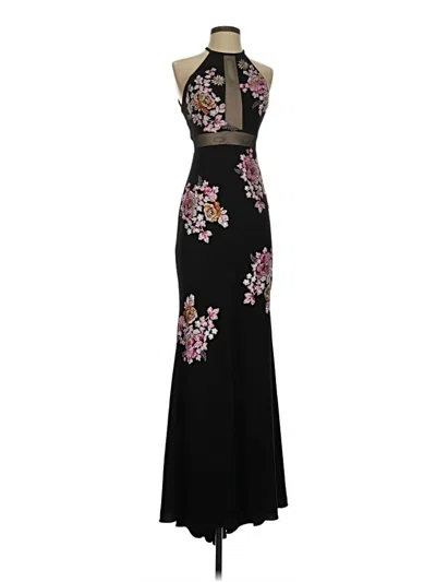 Pre-owned Xscape Cocktail Dress In Black