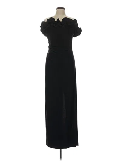 Pre-owned Xscape Cocktail Dress In Black