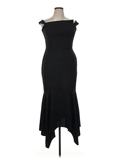 Pre-owned Xscape Cocktail Dress In Black
