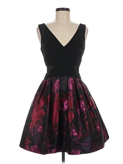 Pre-owned Xscape Cocktail Dress In Black
