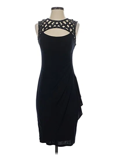 Pre-owned Xscape Cocktail Dress In Black