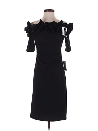 Pre-owned Xscape Cocktail Dress In Black
