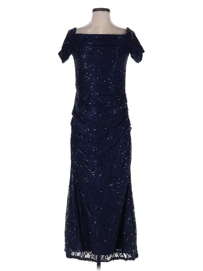 Pre-owned Xscape Cocktail Dress In Blue