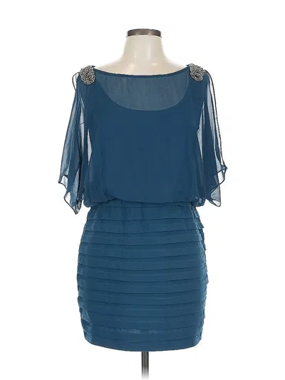 Pre-owned Xscape Cocktail Dress In Blue