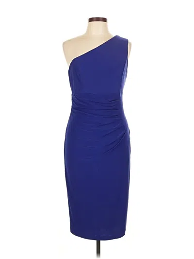 Pre-owned Xscape Cocktail Dress In Blue