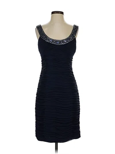 Pre-owned Xscape Cocktail Dress In Blue