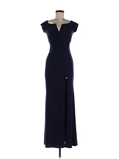 Pre-owned Xscape Cocktail Dress In Blue