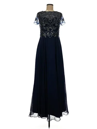 Pre-owned Xscape Cocktail Dress In Blue