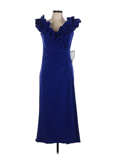 Pre-owned Xscape Cocktail Dress In Blue