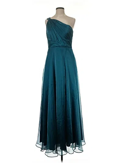 Pre-owned Xscape Cocktail Dress In Blue