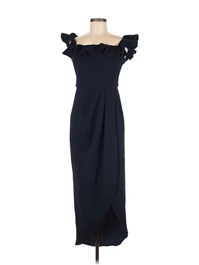 Pre-owned Xscape Cocktail Dress In Blue