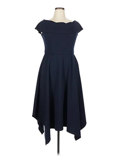 Pre-owned Xscape Cocktail Dress In Blue