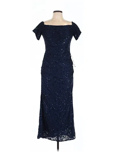 Pre-owned Xscape Cocktail Dress In Blue