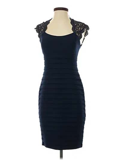 Pre-owned Xscape Cocktail Dress In Blue