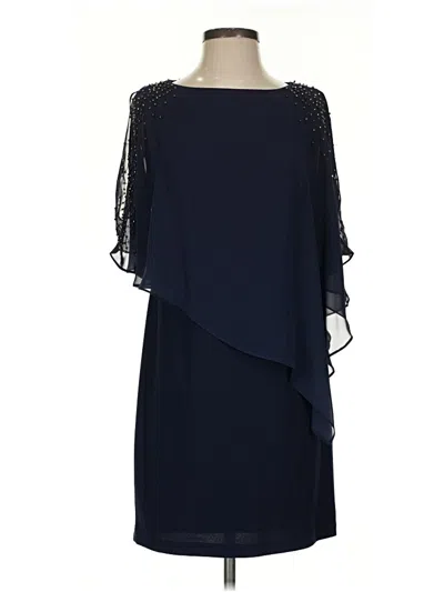 Pre-owned Xscape Cocktail Dress In Blue