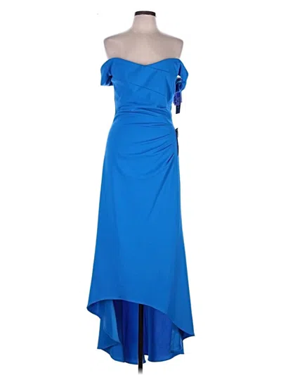Pre-owned Xscape Cocktail Dress In Blue