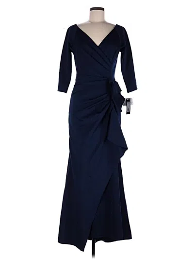 Pre-owned Xscape Cocktail Dress In Blue