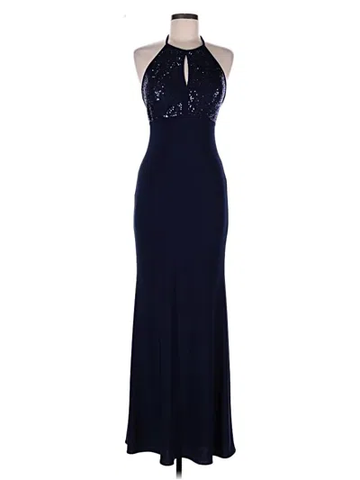 Pre-owned Xscape Cocktail Dress In Blue