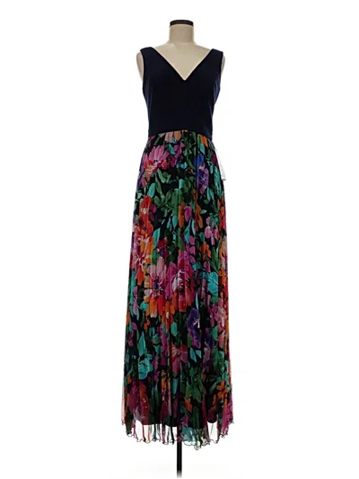 Pre-owned Xscape Cocktail Dress In Blue