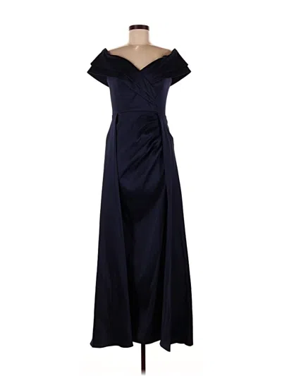 Pre-owned Xscape Cocktail Dress In Blue