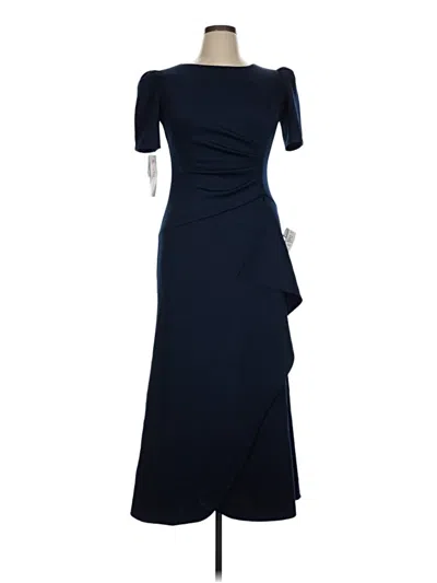Xscape Cocktail Dress In Blue