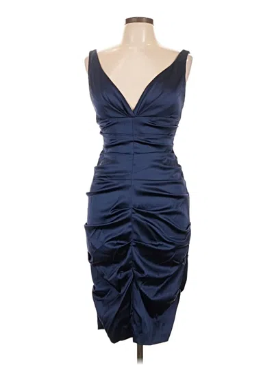 Pre-owned Xscape Cocktail Dress In Blue