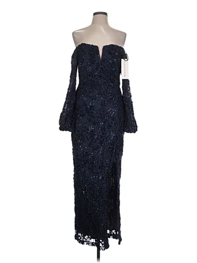 Pre-owned Xscape Cocktail Dress In Blue