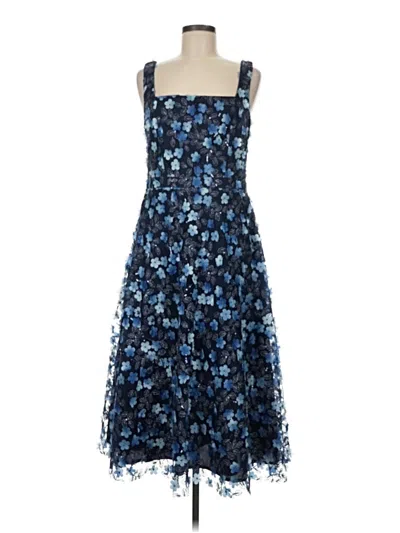 Pre-owned Xscape Cocktail Dress In Blue