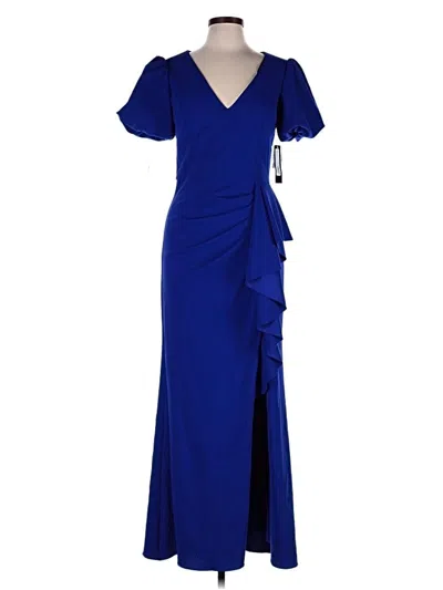 Pre-owned Xscape Cocktail Dress In Blue