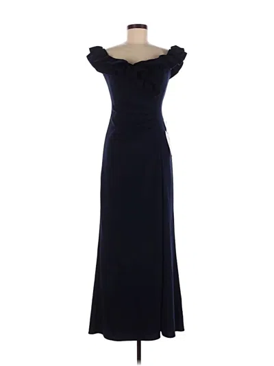 Pre-owned Xscape Cocktail Dress In Blue