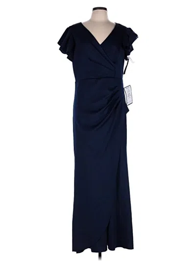 Pre-owned Xscape Cocktail Dress In Blue
