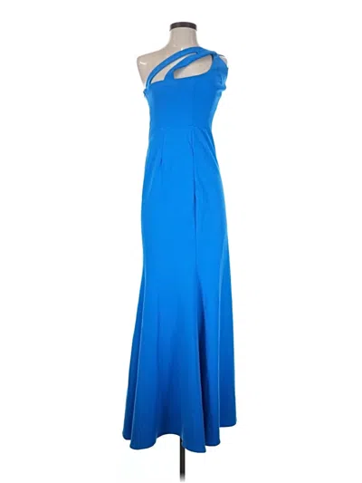 Pre-owned Xscape Cocktail Dress In Blue