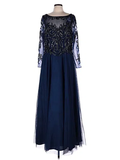 Pre-owned Xscape Cocktail Dress In Blue