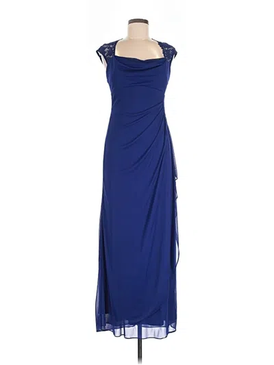 Pre-owned Xscape Cocktail Dress In Blue
