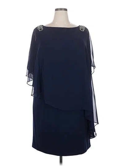 Pre-owned Xscape Cocktail Dress In Blue